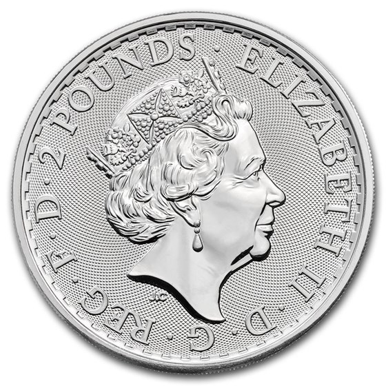 [保証書・カプセル付き] 2022年 (新品) イギリス「ブリタニア」純銀 1オンス 銀貨_画像2