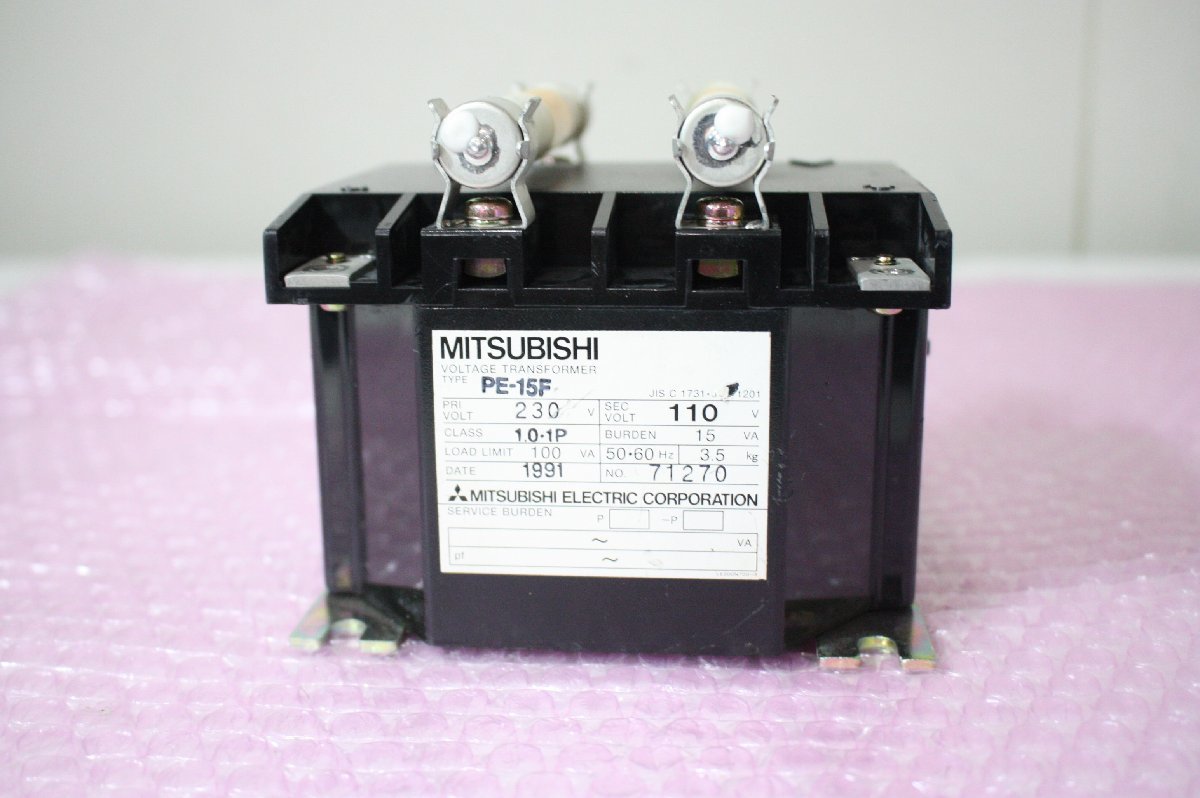 Yahoo!オークション - F4793【現状品】計器用変圧器(230V110V Yahoo!オークション - F4793【現状品】計器用変圧器(230V110V