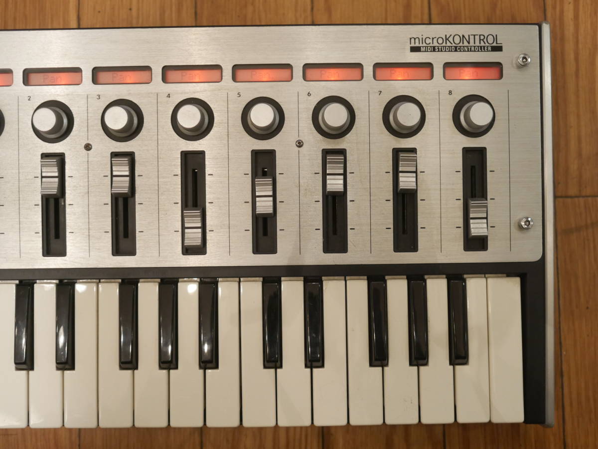 ◆KORG【micro KONTROL】MC-1 MIDI STUDIO CONTROLLER MIDIキーボード USED品 コルグ_画像5