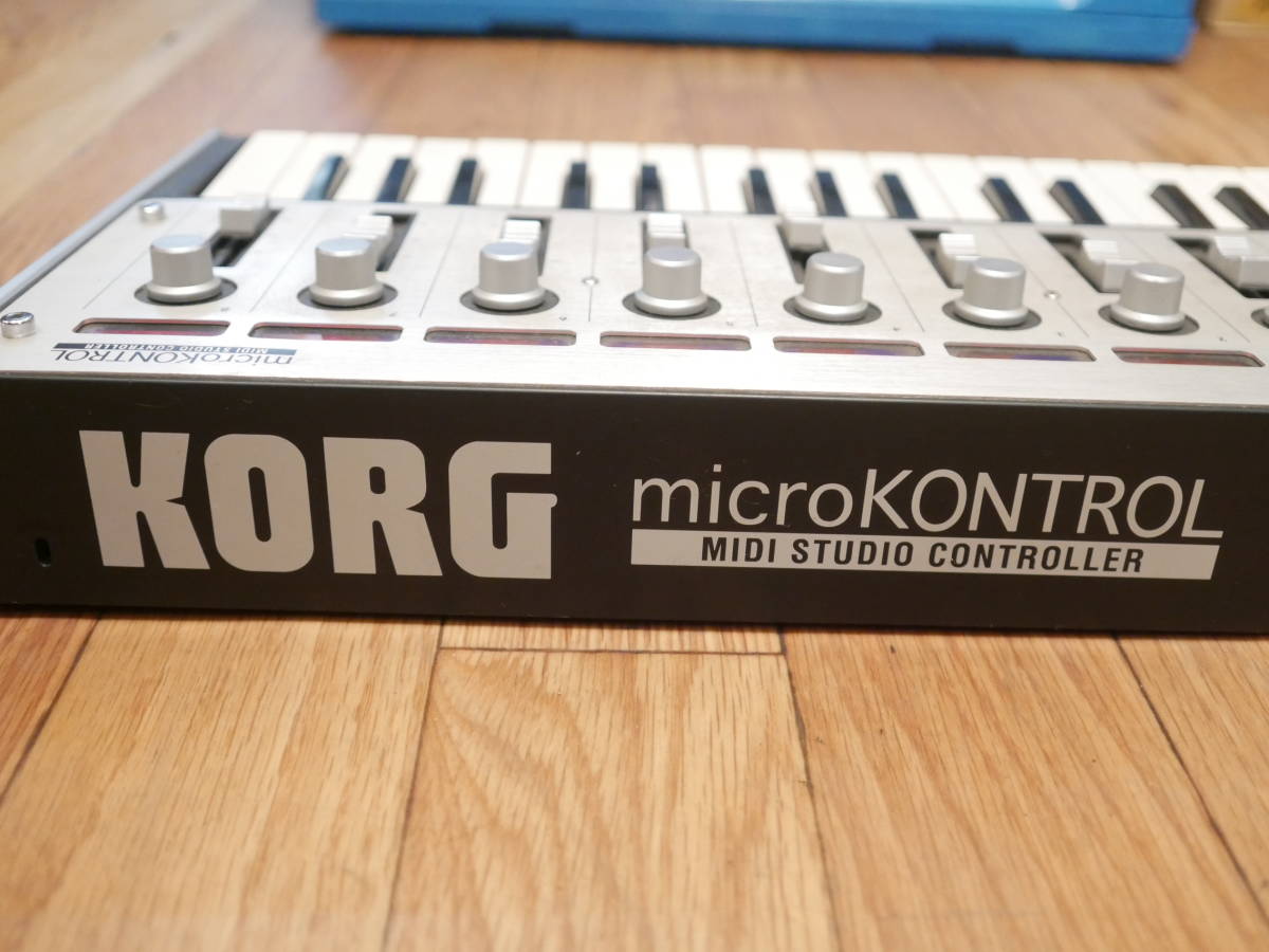 ◆KORG【micro KONTROL】MC-1 MIDI STUDIO CONTROLLER MIDIキーボード USED品 コルグ_画像7