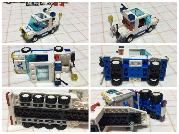 ※ジャンク品 欠品 ダメージ 黒ずみ汚れ 破損など LEGO SYSTEM 6346 レゴ スペースシャトル トレーラー Shuttle Launching Crew フィグ_画像3