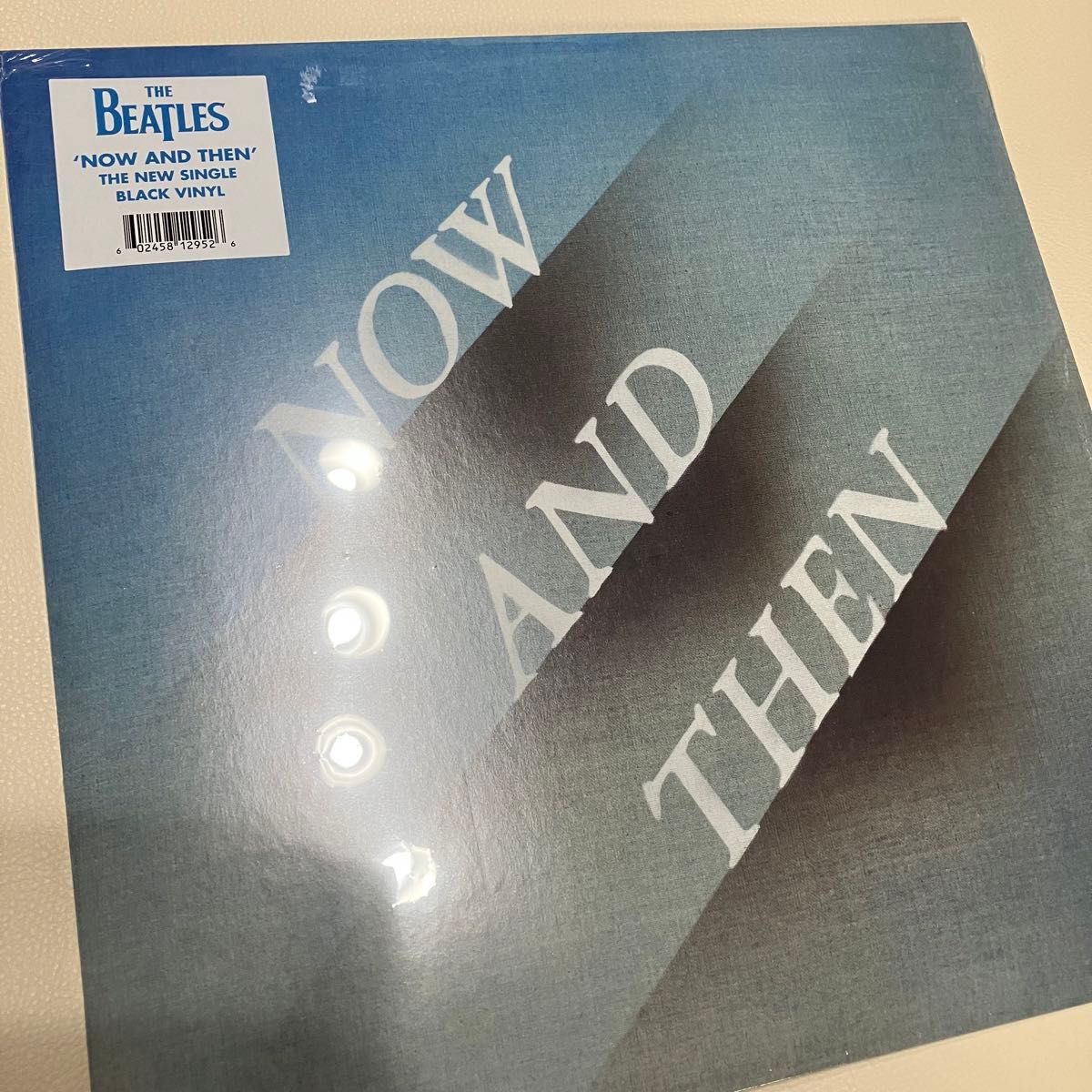 ビートルズ Now & Then Black Vinyl 12 輸入盤12インチ
