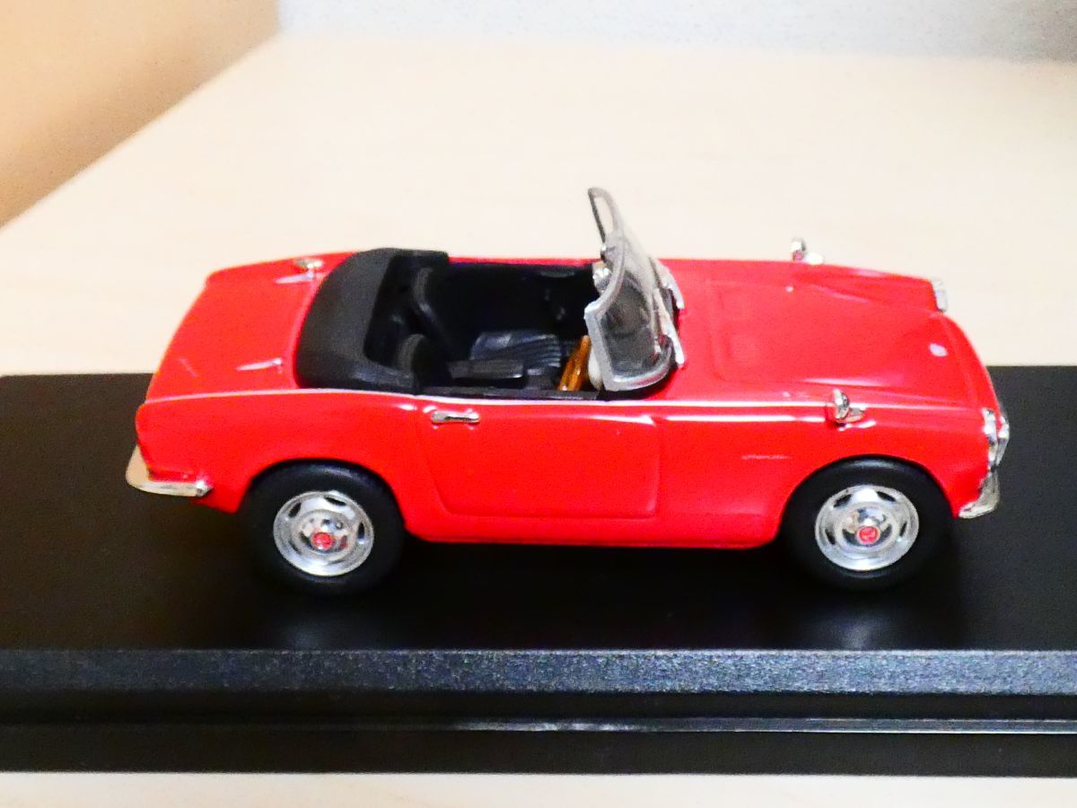 国産 名車コレクション 1/43 ホンダ S500 1963 赤 アシェット 旧車 クラシックカー ミニカー Ｌ_画像6