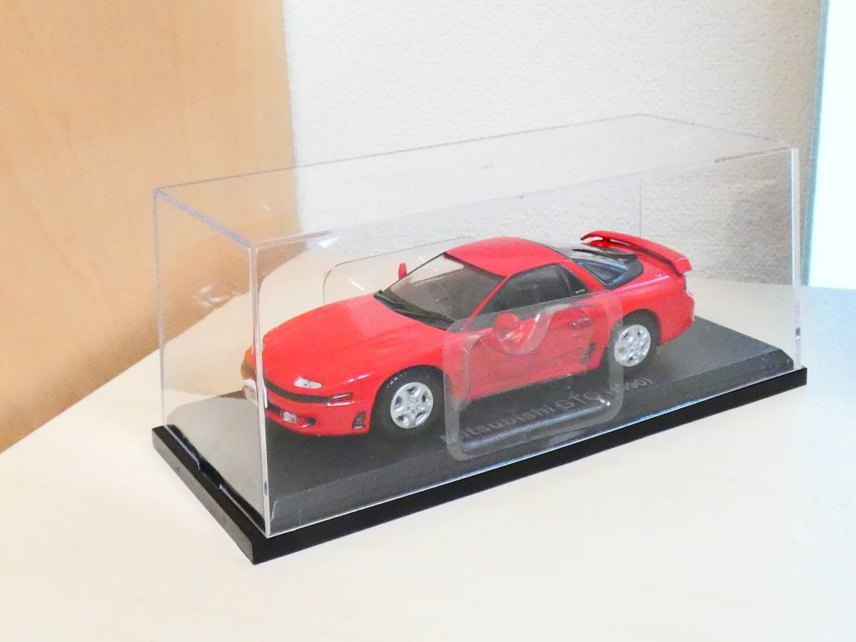 国産 名車コレクション 1/43 三菱 GTO 1990 赤 アシェット 旧車 クラシックカー ミニカー Ｌ_画像7