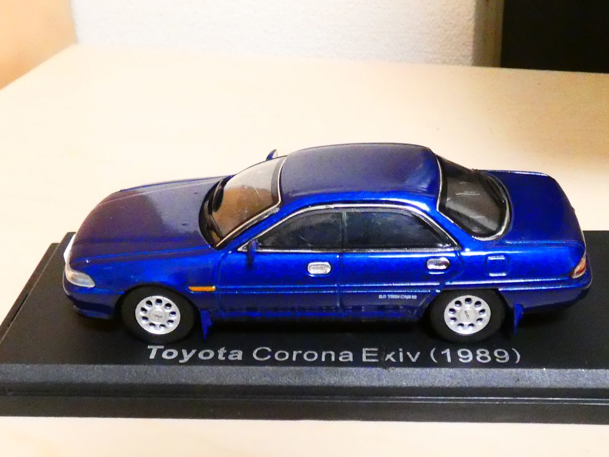国産 名車コレクション 1/43 トヨタ コロナ Exiv 1989 アシェット 旧車 クラシックカー ミニカー Ｌ_画像5