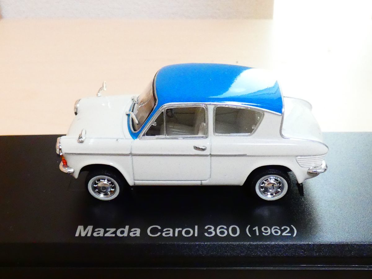 国産 名車コレクション 1/43 マツダ キャロル 360　1962 ② アシェット 旧車 クラシックカー ミニカー X_画像5