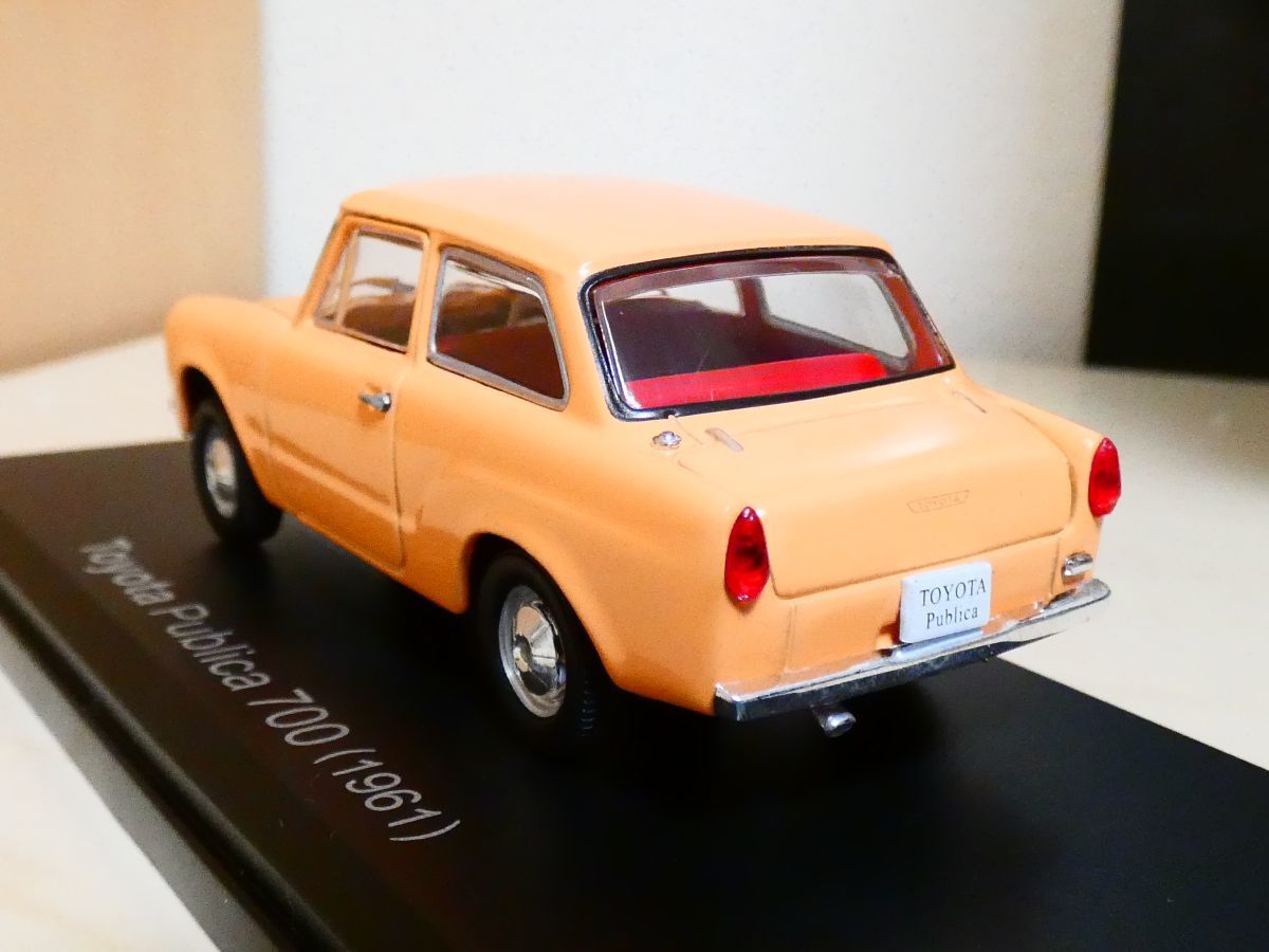 国産 名車コレクション 1/43 トヨタ パプリカ 700 1961 アシェット 旧車 クラシックカー ミニカー S1 toyota paprika_画像2