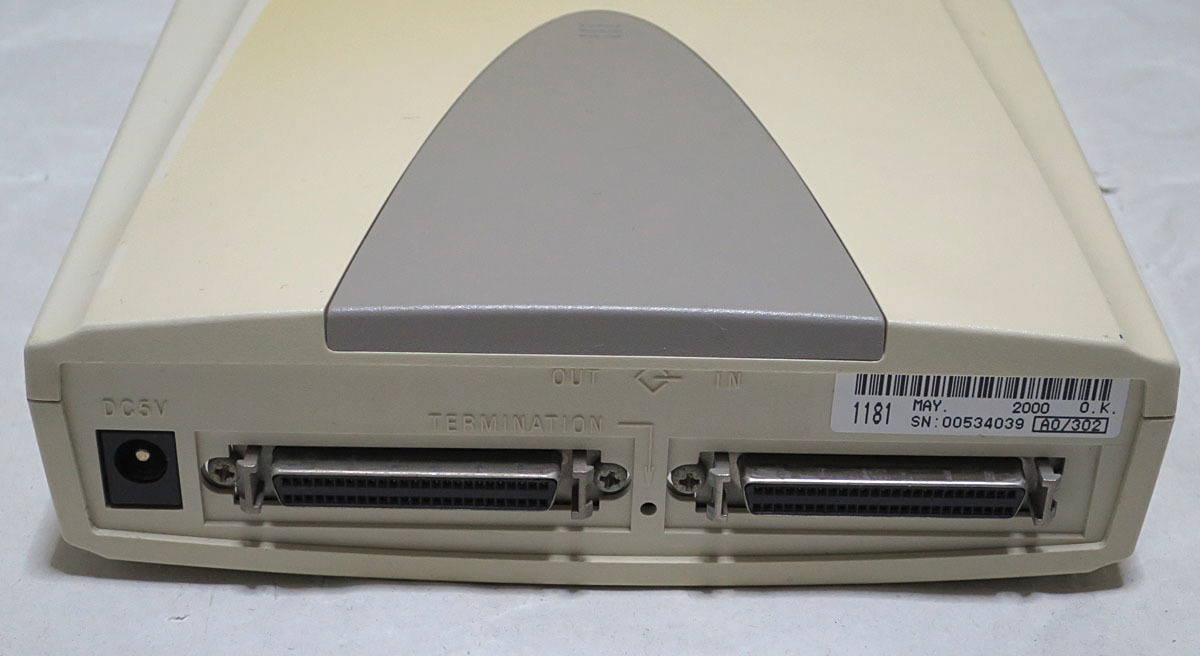 Olympus TURBO MO 640 III　MOS365S　オリンパス SCSI MOドライブ 640MB　ジャンク_画像4