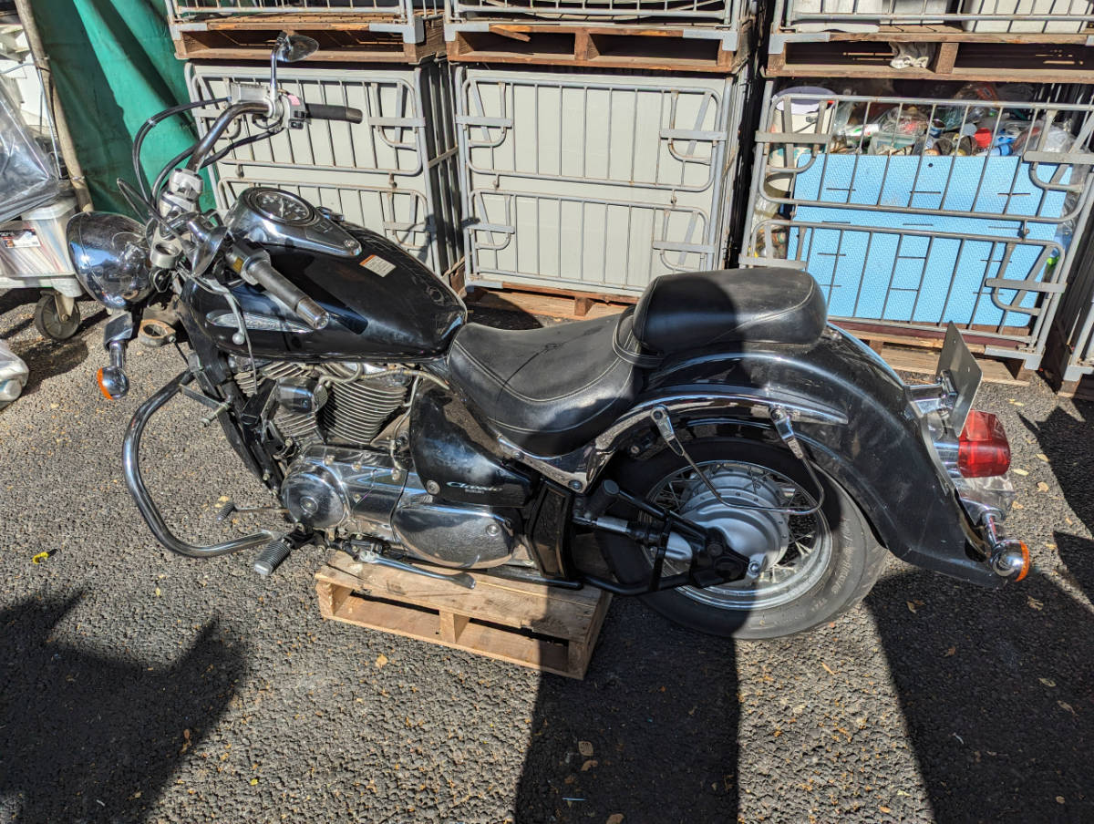 [相模原市発] SUZUKI イントルーダー クラシック 400(Intruder Classic) VK54A 事故車書類鍵付 車検:R7年6月 JUNK ドラッグスター バルカン_画像2