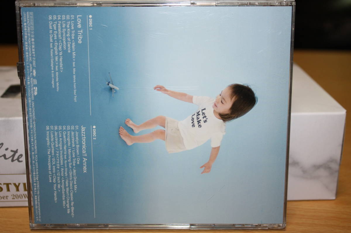 Jazztronik 　Love Tribe　2枚組　国内盤　Used 美品_画像2