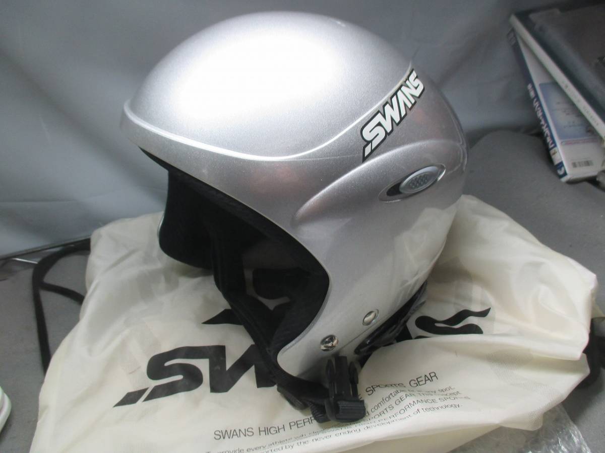 【■スワンズ　SWANS　スキー&スノーボード用高性能ヘルメット　袋あり　　適応頭囲 48～55㌢くらい】★ _画像1