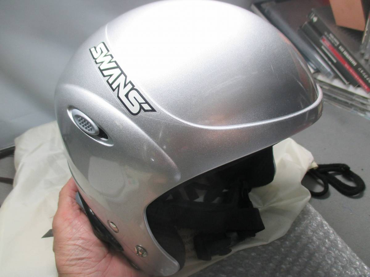 【■スワンズ　SWANS　スキー&スノーボード用高性能ヘルメット　袋あり　　適応頭囲 48～55㌢くらい】★ _画像7
