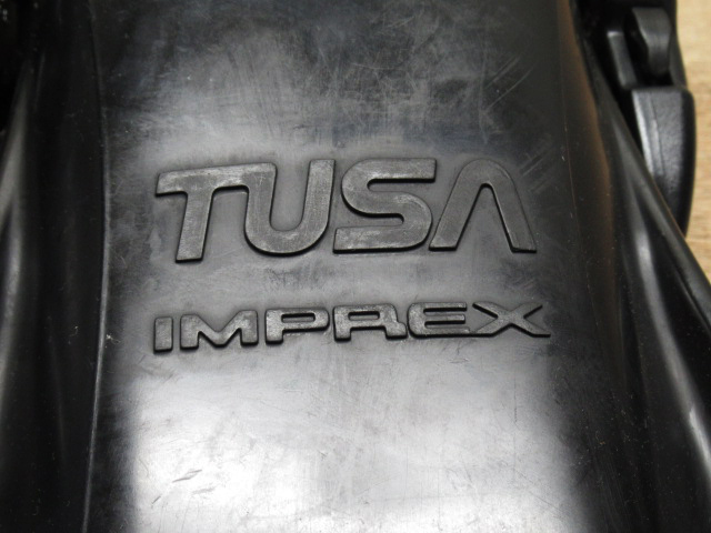TUSA ツサ IMPREX インプレックス フィン Lサイズ ブラック ダイビング 管理5I1130M-E3の画像6