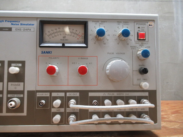 Sanki 三基電子 ENS-24PA High Frequency Noise Simulator 通電確認済 管理5Y1202N-F03の画像4