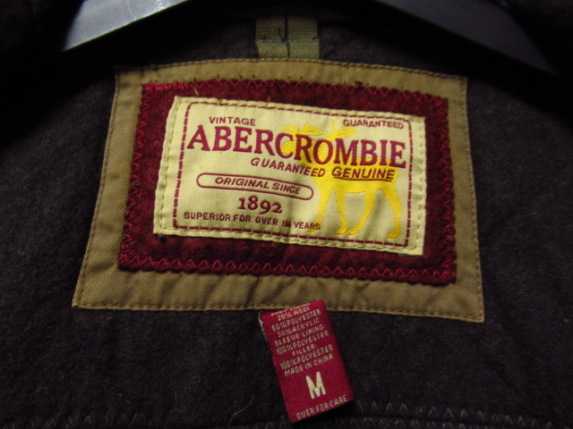 ABERCROMBIE AND FITCH ジャケット ジャンパー メンズ　Mサイズ 管理5A1212J-C06_画像4