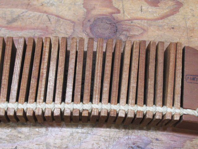 こきりこ 板ささら 伝統楽器 民族楽器 民謡 古代楽器 管理5R1214F-H6_画像6