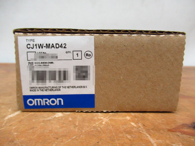 未使用 OMRON オムロン CJ1W-MAD42 アナログ入出力ユニット 管理5J1217L-YP_画像1