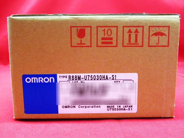 未使用品 OMRON オムロン R88M-U75030HA-S1 サーボドライバー 管理5B1218G-P3