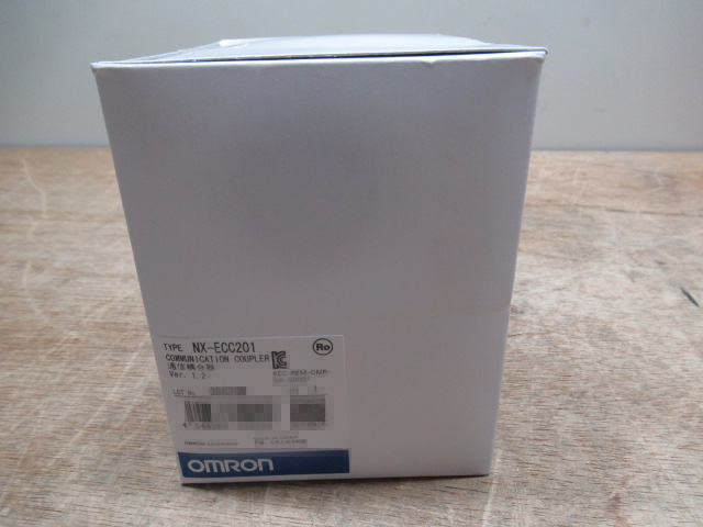 新品未開封 OMRON オムロン NX-ECC201 NXシリーズ EtherCATカプラユニット マシンオートメーションコントローラ 管理5I1220C-A2_画像1