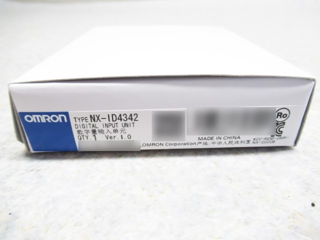 未使用 OMRON オムロン デジタルI/Oユニット NX-ID4342 管理5G1220FFF-YP_画像2