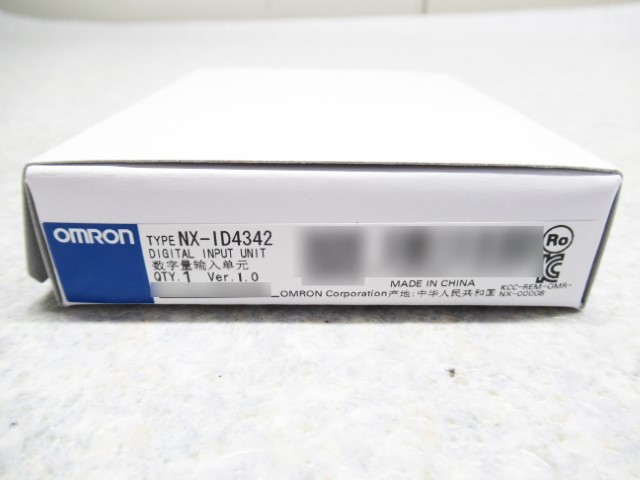 未使用 OMRON オムロン デジタルI/Oユニット NX-ID4342 管理5G1220G-YP_画像2