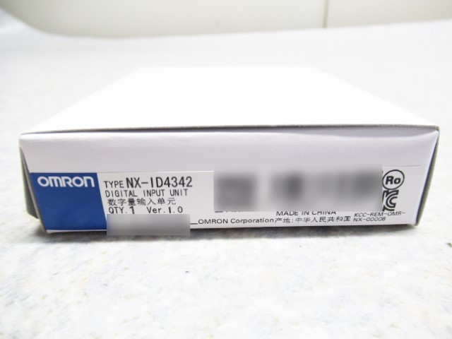 未使用 OMRON オムロン デジタルI/Oユニット NX-ID4342 管理5G1220KK-YP_画像2