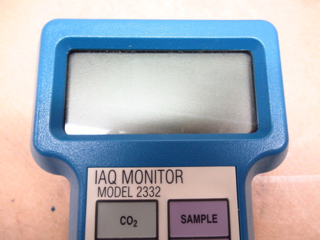 KANOMAX カノマックス IAQ MONITOR IAQモニター Model 2332 室内空気環境計測器 管理5NT1222F-C07_画像2