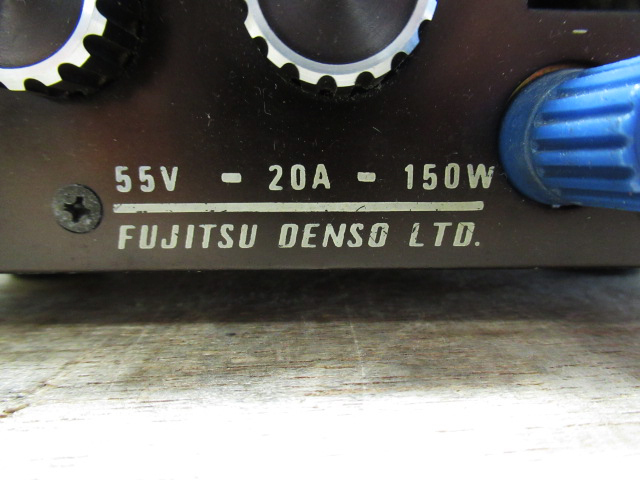 FUJITSU DENSO 富士通電装 EUL-150EL ELECTRONIC LOAD 電子負荷装置 55V-20A-150W 管理5I1227F-A2_画像6