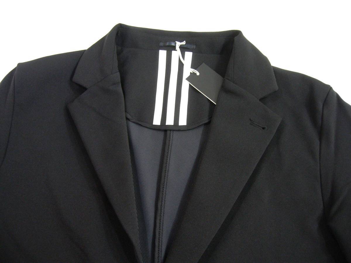  новый товар Adidas стрейч tailored jacket XL чёрный черный casual жакет Golf тоже * adidas
