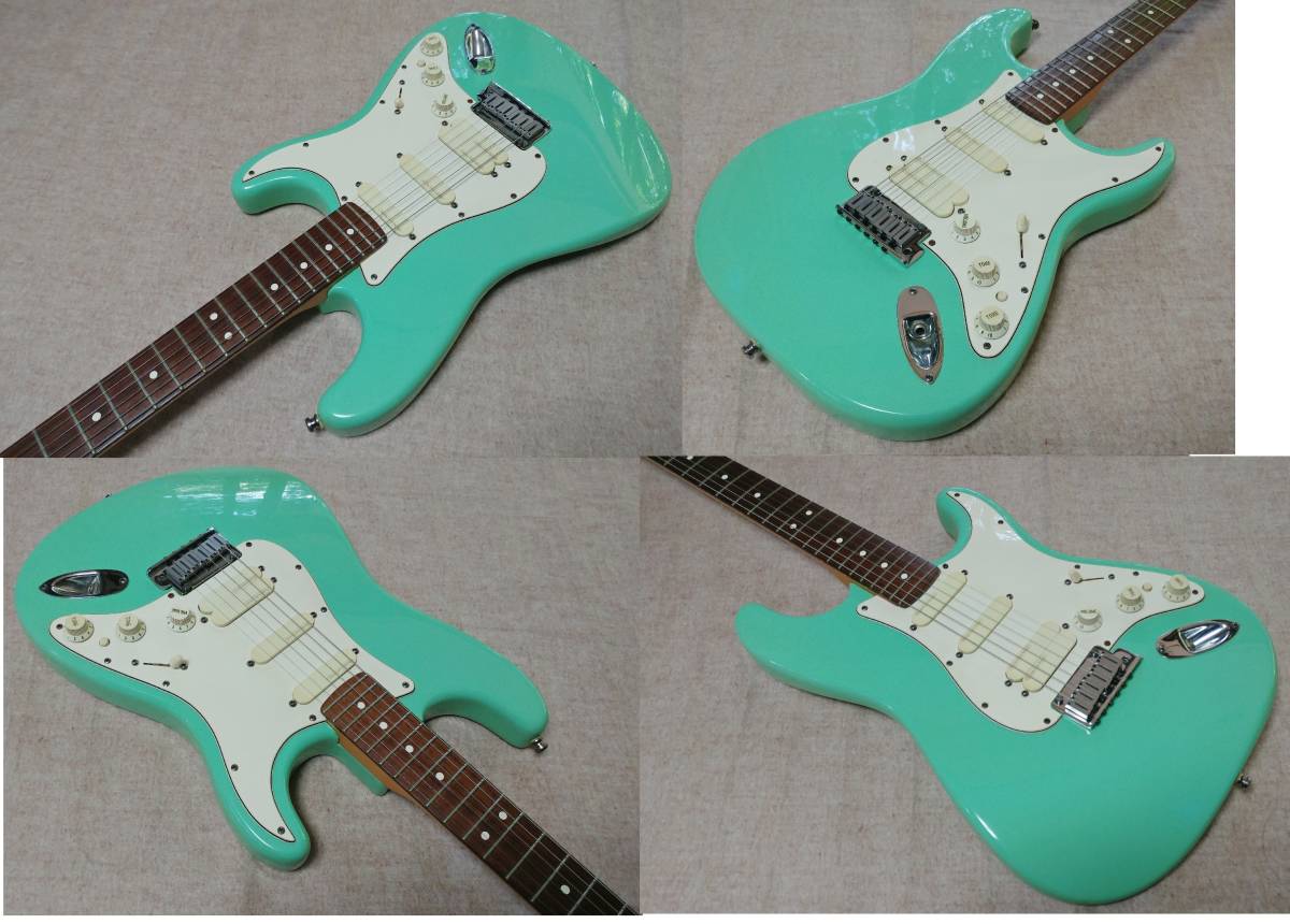Fender Jeff Beck Stratocaster【1996年製】SFG RW Sea Foam Green　Lace　Sensor_画像2