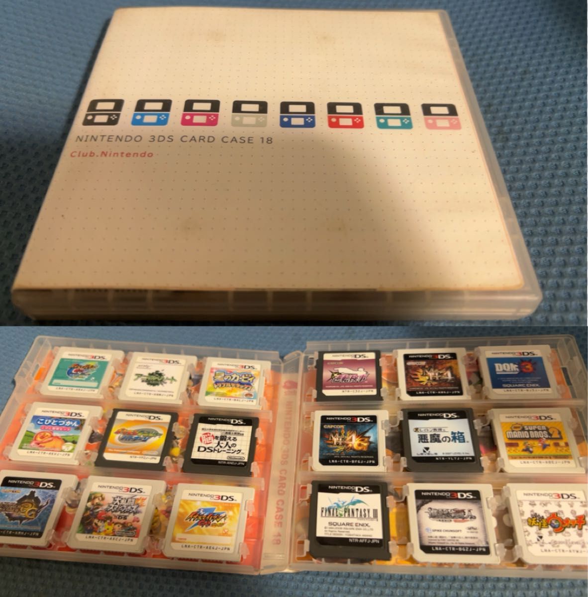 Nintendo 3DS Card Case 18(非売品) + ソフトセット