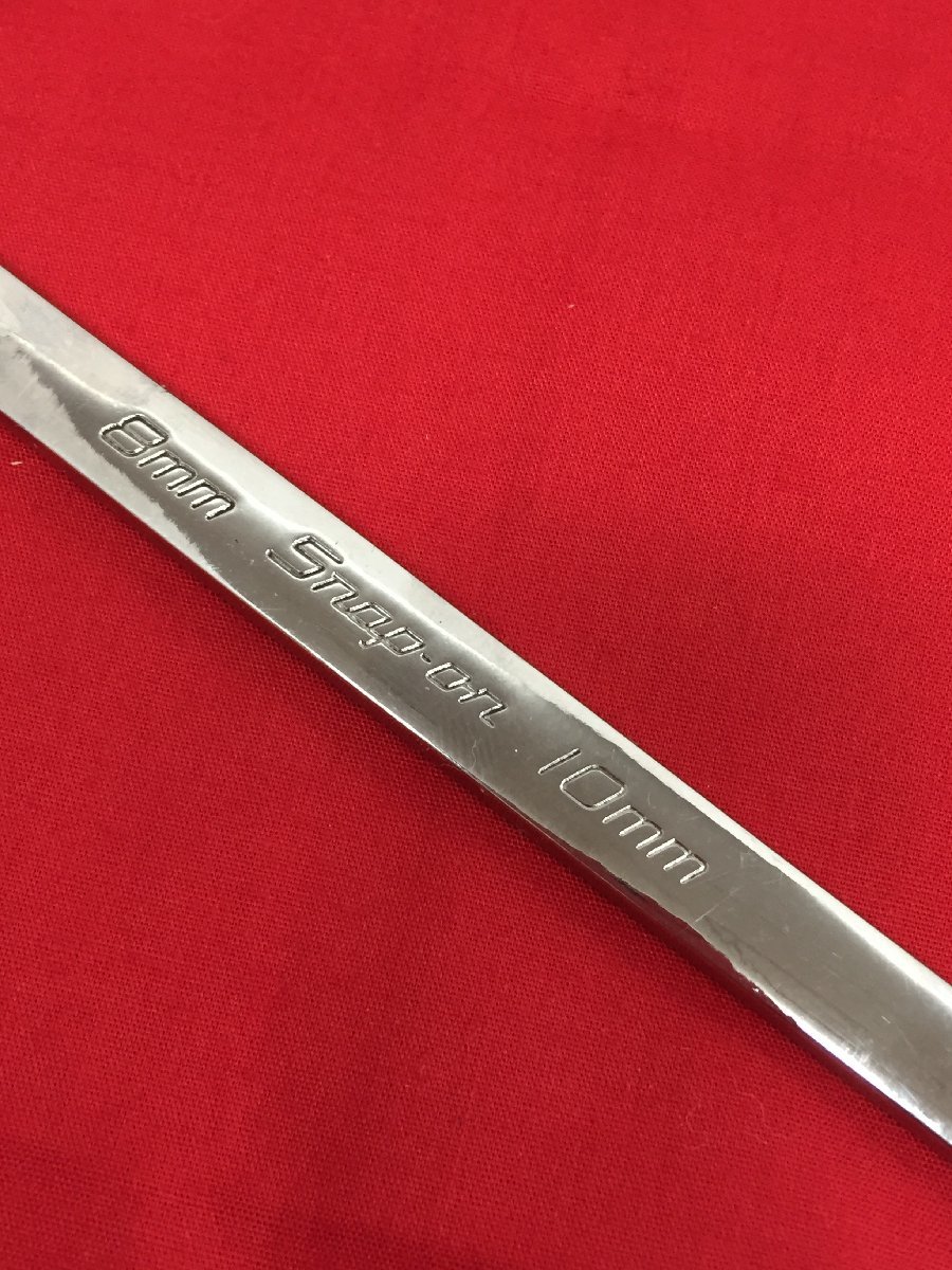 【中古品】■レターパック発送■Snap-on スナップオン スタンダード10°オフセットメガネレンチ：mm XBM810A /IT1PIRJWFMM0_画像2