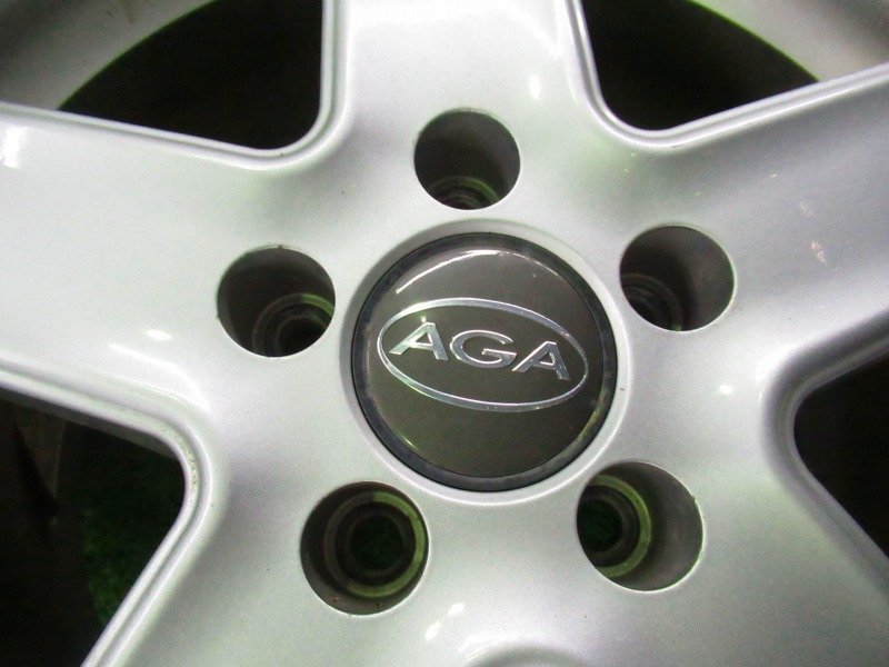 ★送料着払★ AGA TARGA 16×7J +53 PCD112 5穴 アルミホイール 4本セット ゴルフ5 【送料着払】_画像2