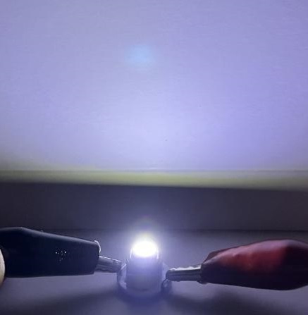 T4.7 LED バルブ 12V 白 【7個】 スーパー ホワイト SMD ウェッジ メーター エアコン パネル 灰皿 インテリア 12ボルト 定型外 送料無料の画像3