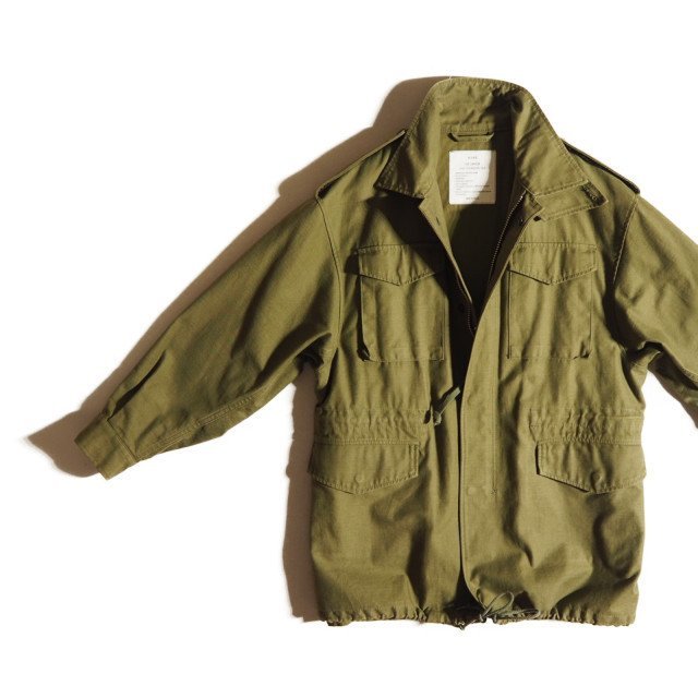 M3896f54 VHYKE высокий kV M-51 FIELD JACKET BIG FIT поле жакет хаки 1 / большой размер милитари жакет осень ~ весна 