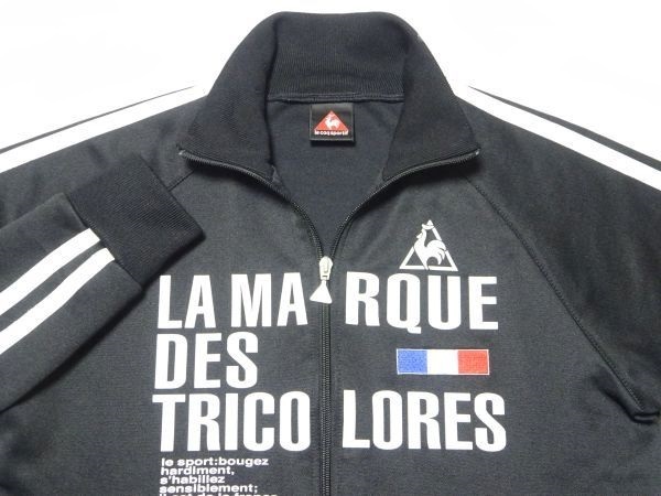 * Le Coq * линия ввод джерси M/ чёрный LeCoq Sportif мужской Golf одежда спортивная куртка джемпер блузон Descente 