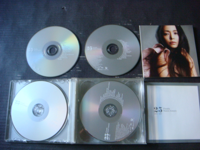 安室奈美恵 ベスト「FINALLY/ファイナリー」3CD＋DVD _画像2