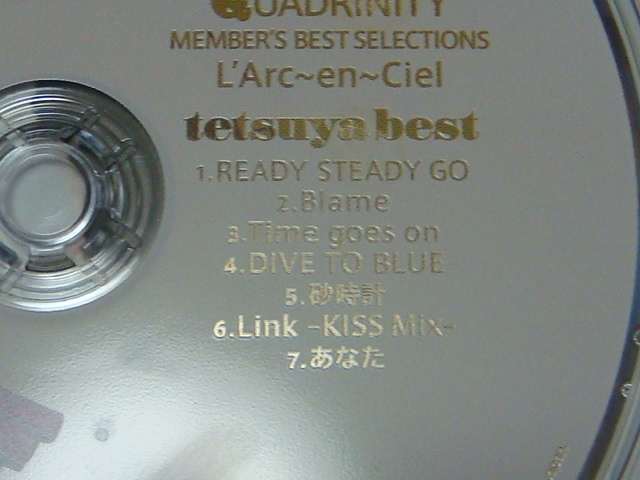 LA'rc-en-Ciel/ラルク・アン・シエル ベスト「QUADRINITY MEMBER'S BEST SELECTIONS」4CD+DVD_画像5