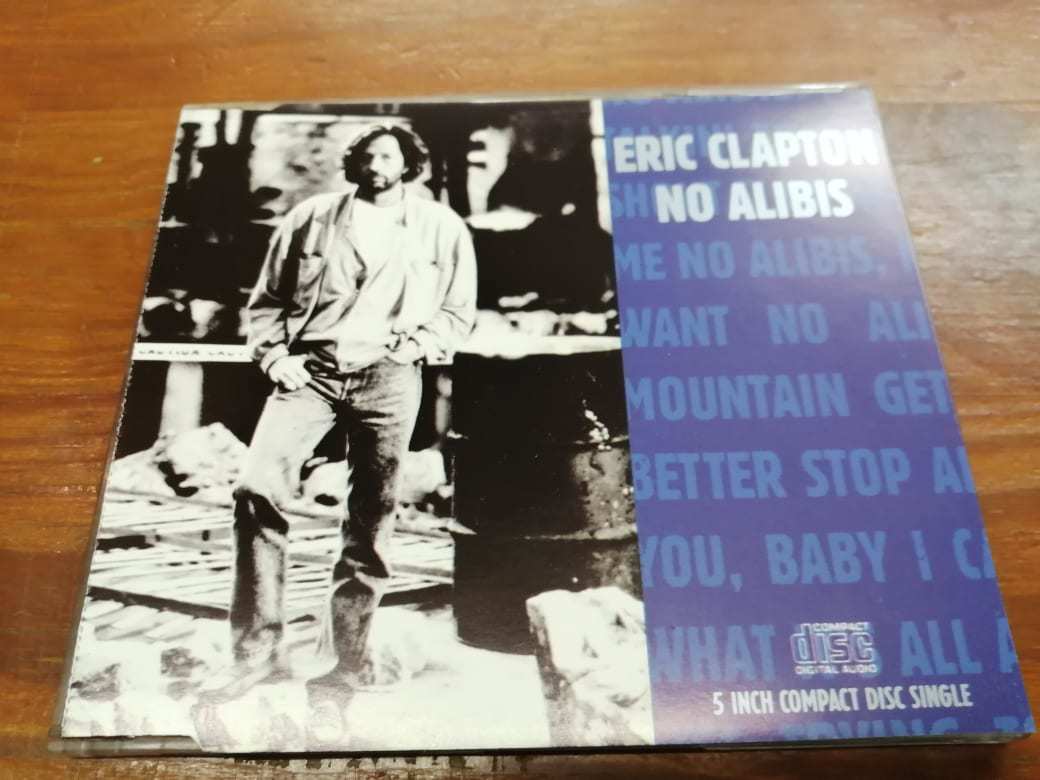 ◎エリック・クラプトン ERIC CLAPTON / NO ALIBIS・RUNNING ON FAITH・COCAINE(live) ドイツ盤３曲入りCDS_画像1
