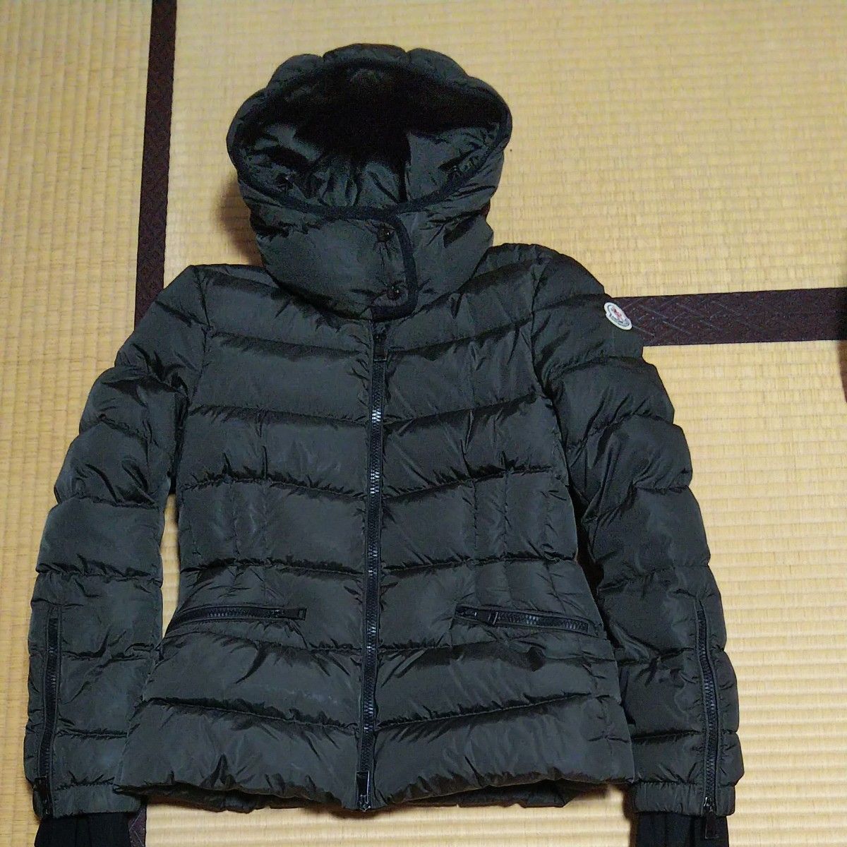 モンクレール MONCLER ダウンジャケット ベチュラ サイズ O カーキ 美品