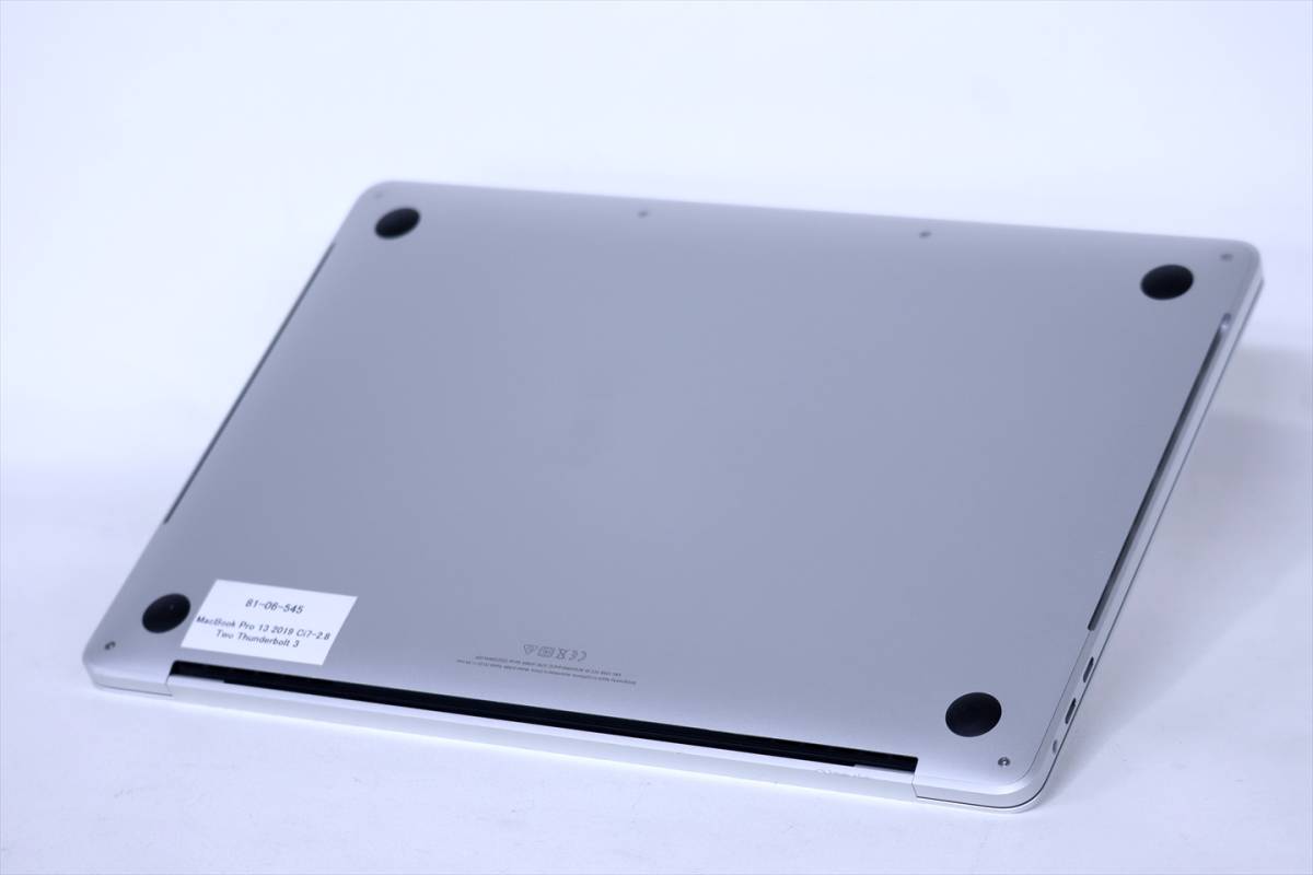 【1円～】バッテリー良好！Corei7+大容量SSD搭載！2019年モデル！MacBook Pro 13 i7-8569U RAM16G SSD512G 13.3Retina OS 14 Sonoma_画像6