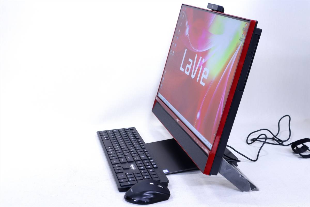 【1円～】Office2021搭載！ヤマハ製高音質スピーカー搭載！LAVIE Aio GD234E/C7 i5-6200U RAM8G 新品SSD512G 23.8FHD-IPS ウーファ6W Win10_画像3