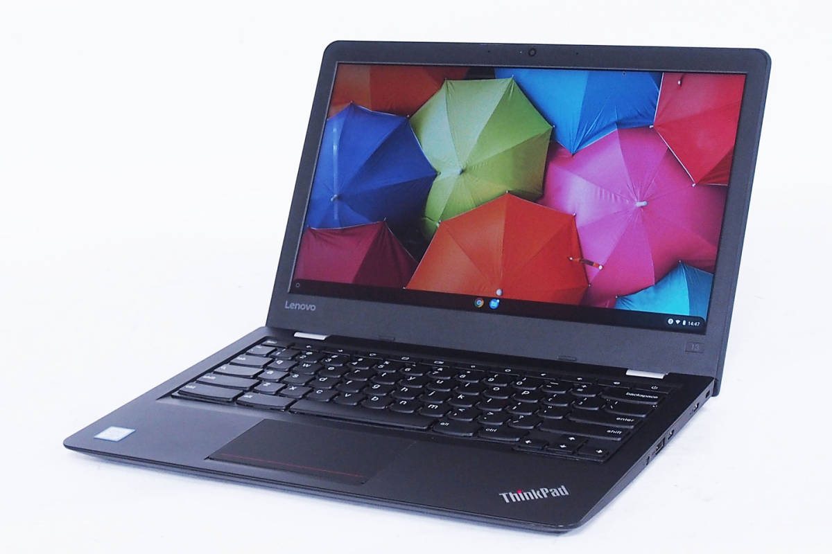 【即配】希少Chrome OS 搭載モデル！ThinkPad 13 Chromebook i5-6300U RAM8GB SSD32GB 13.3インチFHD カメラ USBType-Cｘ2 リカバリ 訳アリ_画像1