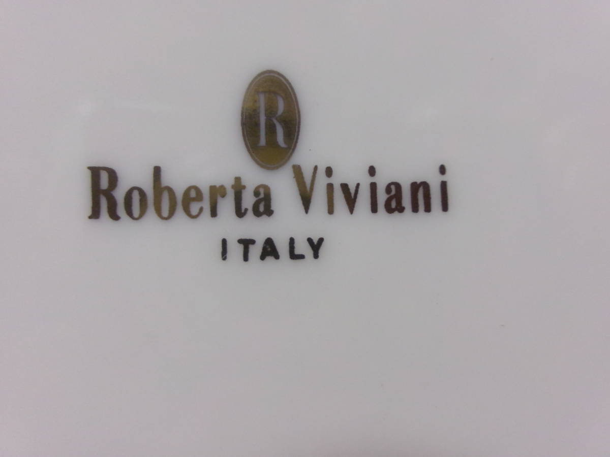 未使用品　ロベルタ　ヴィヴィアーニ　パスタ皿　メインプレート　５枚セット_画像7