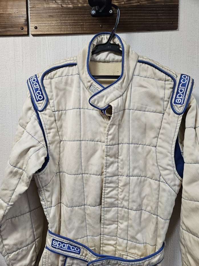 sparco スパルコ FIA公認レーシングスーツ 3レイヤー 中古_画像2