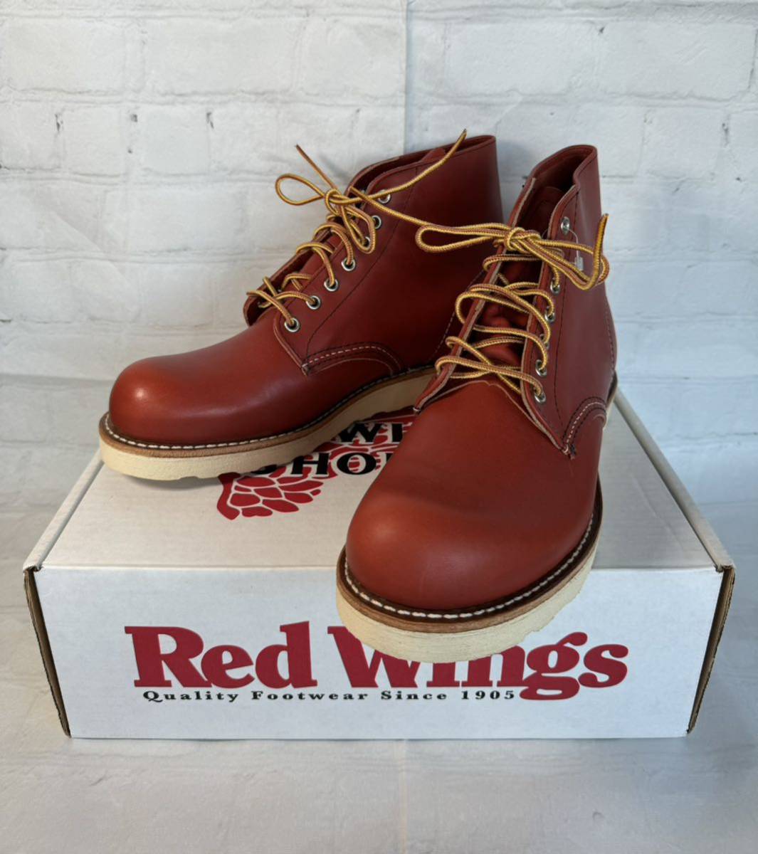 レッドウィング　RED WING STYLE NO.8166 6 CLASSIC ROUND 6インチ クラシックラウンド レザー　ブーツ 27.5cm 9 1/2新品未使用品