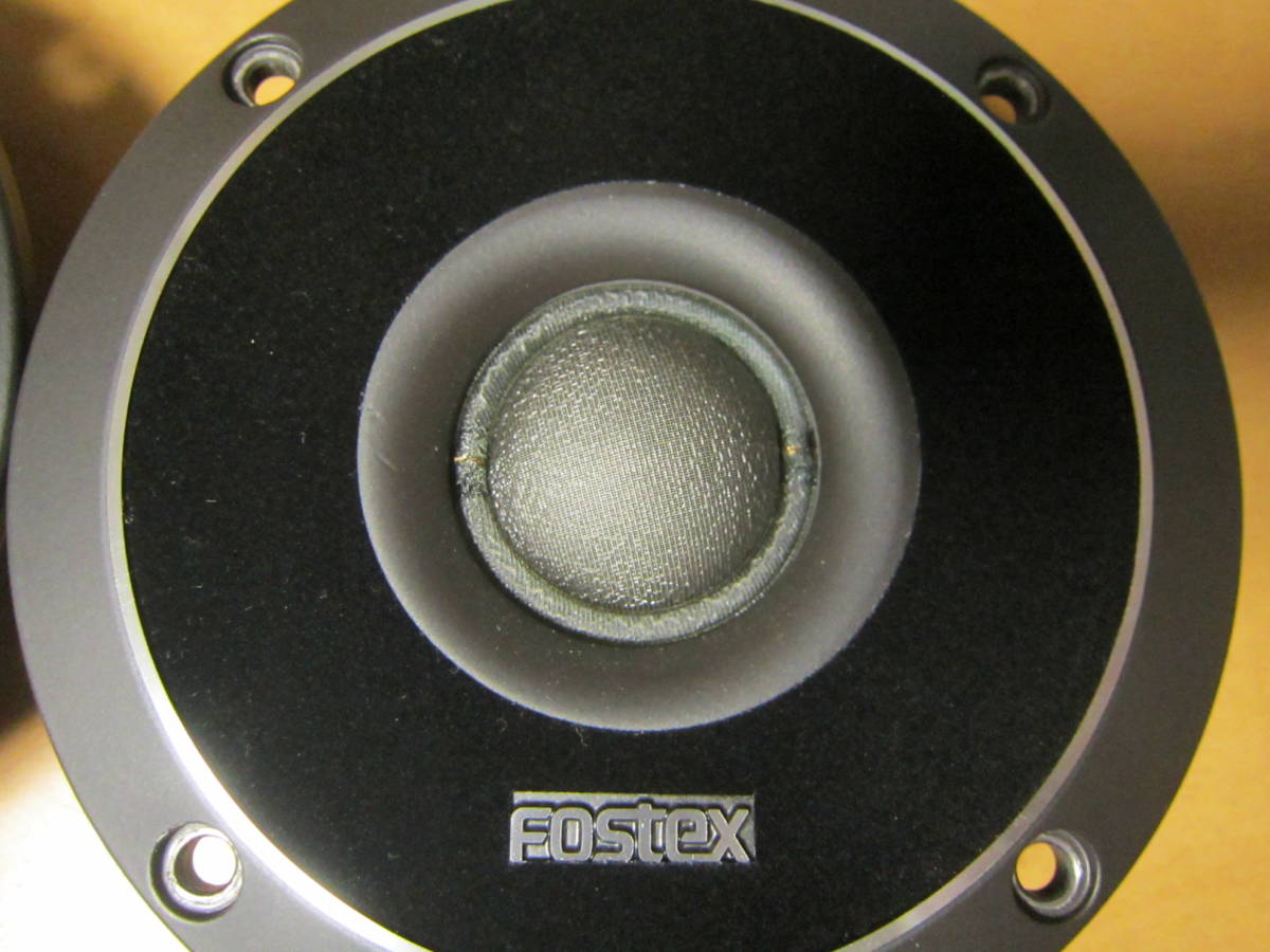 FOSTEX　FT48D　ペア　美品・動作品　ドーム型ツイーター　8Ω　元箱・取説付_画像6