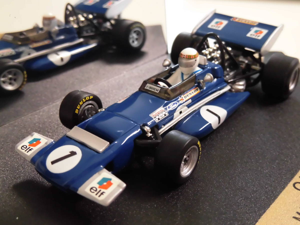 マーチ701　ELF　スペインGP‘70　ウィナー　ジャッキー・スチュワート　【カルツォ　1/43　F1ミニカー】　Quartzo_画像1