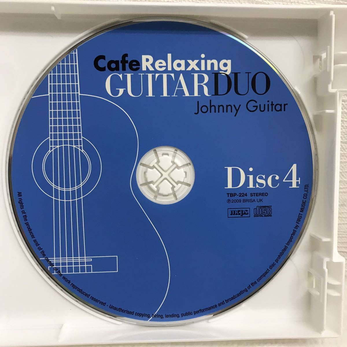 I1211A6 Cafe Relaxing GUITAR DUO CD 4枚組 癒しのギター・デュオ アコースティック / ピエトロファンティ ニコラスパジアリ/ _画像9