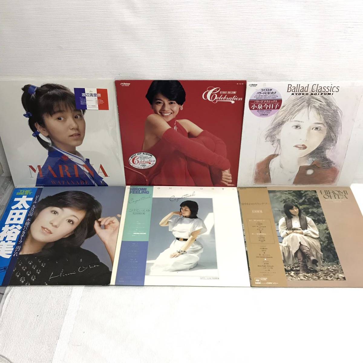 I1222A6 まとめ★昭和歌姫 昭和アイドル LP レコード 54巻セット 邦楽 音楽 /山口百恵 松田聖子 小泉今日子 渡辺満里奈 ピンクレディー 他_画像3